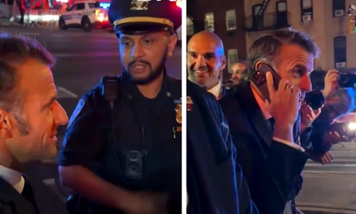 macron new york trafic jpg