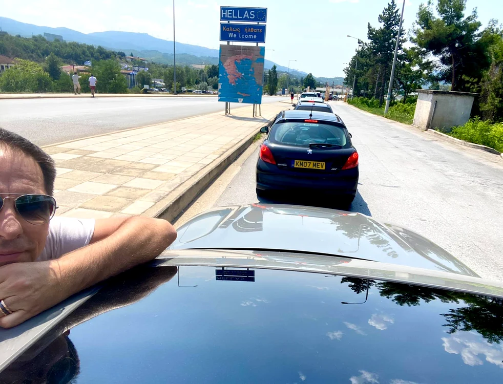 În vama Kulata- Promachonas 