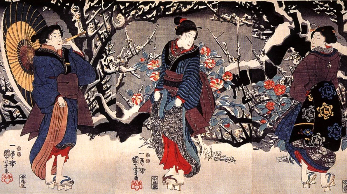 Istoria stampelor japoneze / FOTO jpeg