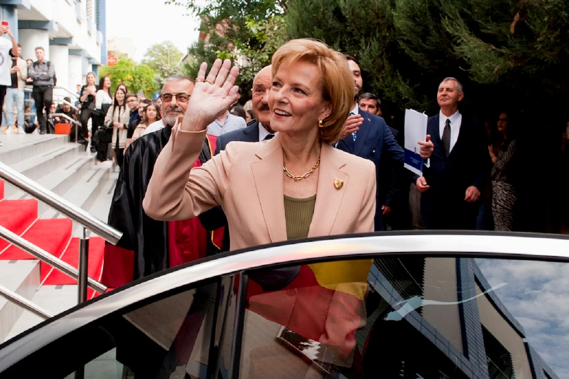 Majestatea Sa Margareta la Universitatea Titu Maiorescu. FOTO: Daniel Angelescu,Casa Majestății Sale
