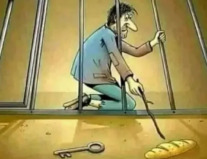 De ce a ales prizonierul pâinea în locul cheii 