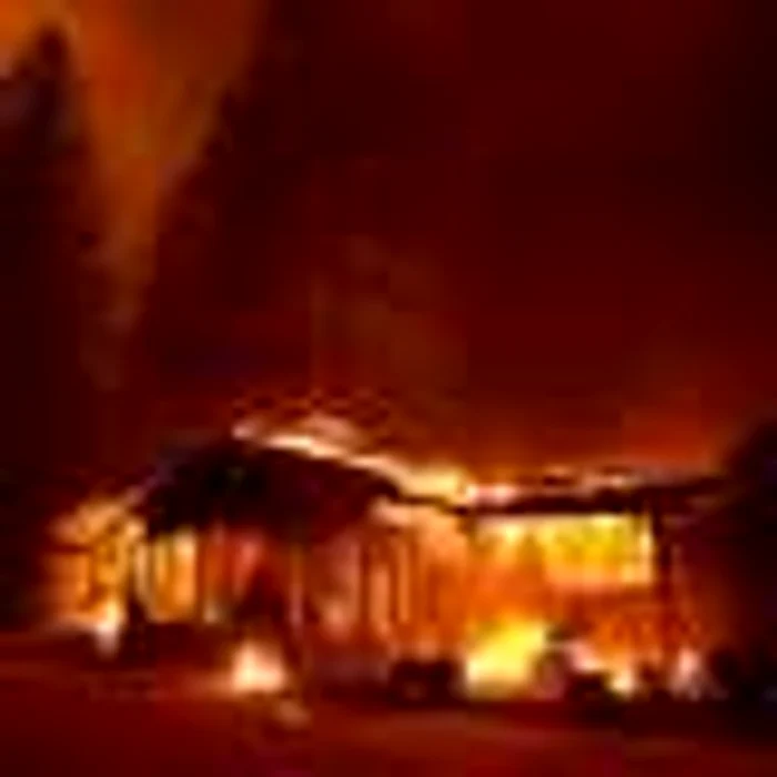 Incendiu in California - Paradise FOTO AFP