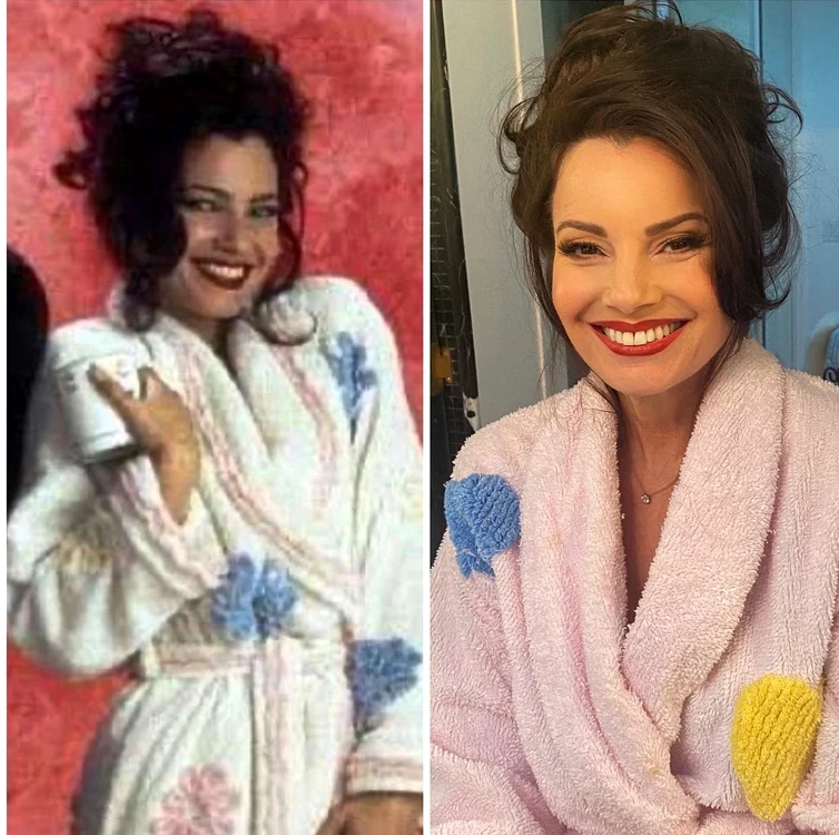 Arată la fel ca în 1993, când începea filmările la ”Dădaca” - foto Instagram