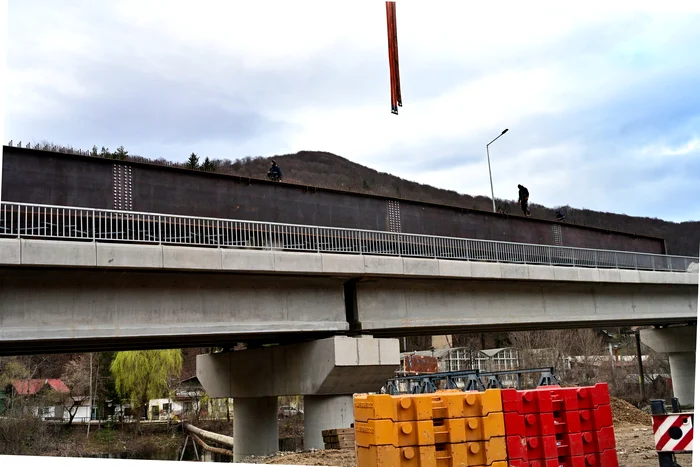 Se lucrează la Centura Comarnic FOTO: CJ Prahova