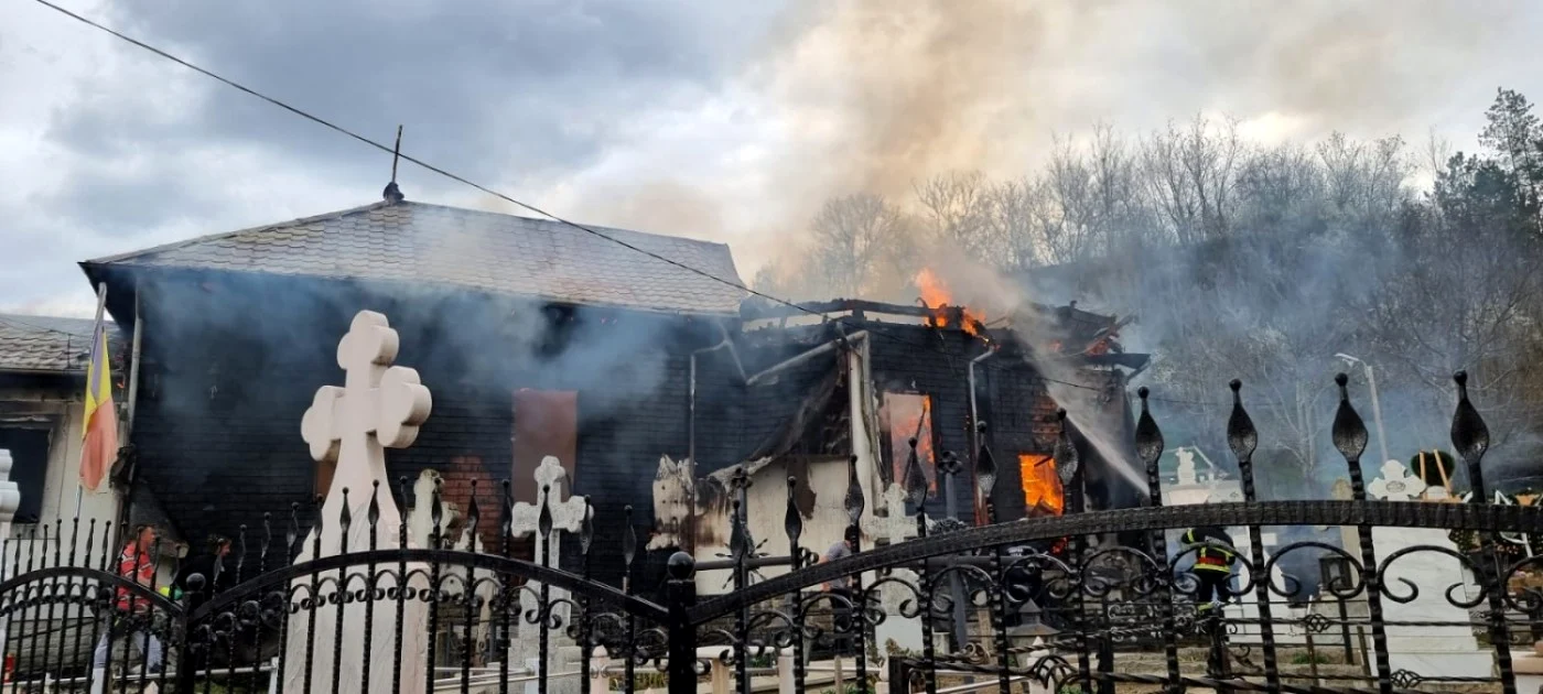 incendiu biserica