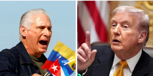 Miguel Díaz Canel si donald trump colaj jpeg