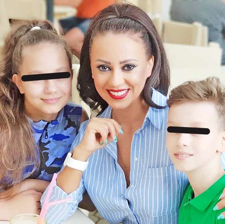Larisa e mândră de copiii pe care îi are cu Marian Drăgulescu