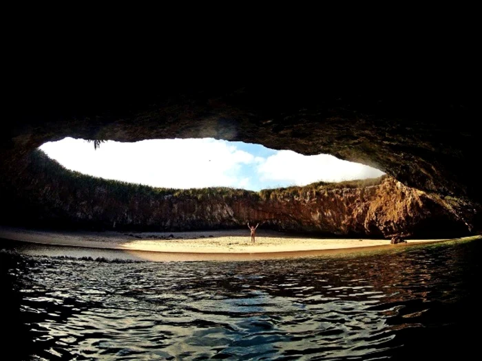 hidden beach