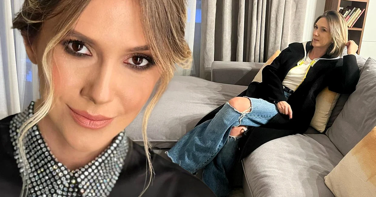 Adela Popescu a fost uimită de fiul ei
