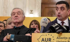 Gigi Becali și George Simion FOTO Inquam Photos Sabin Cirstoveanu (1) jpeg