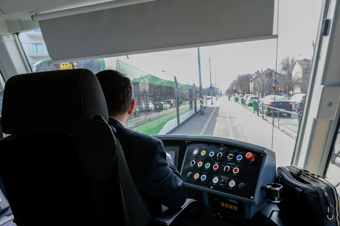 Liniile tramvaiului 5 au fost complet refăcute (FOTO: Primăria Capitalei)