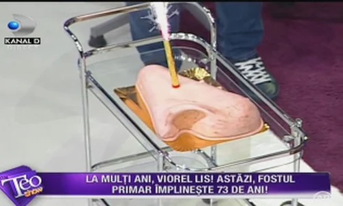 Tortul lui Viorel Lis a avut o formă specială jpeg