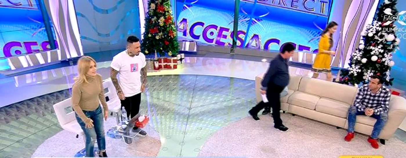 Simona Gherghe şi-a certat invitatul şi l-a dat afară