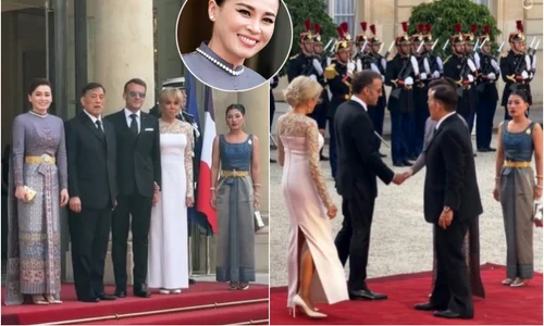 vizita regele si regina thailandei palatul elisee jpg