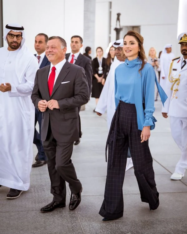 Jordan Royals Visit Louvre Abu Dhabi Museum Abu Dhabi jpeg