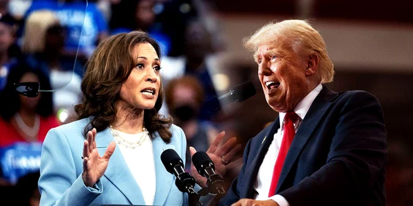 Kamala Harris Donald Trump/ FOTO: Getty Images