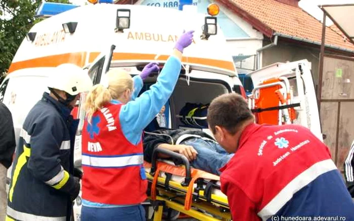 Accident rutier. FOTO: Daniel Guţă. ARHIVĂ.