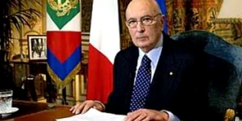 Giorgio Napolitano, preşedintele Italiei