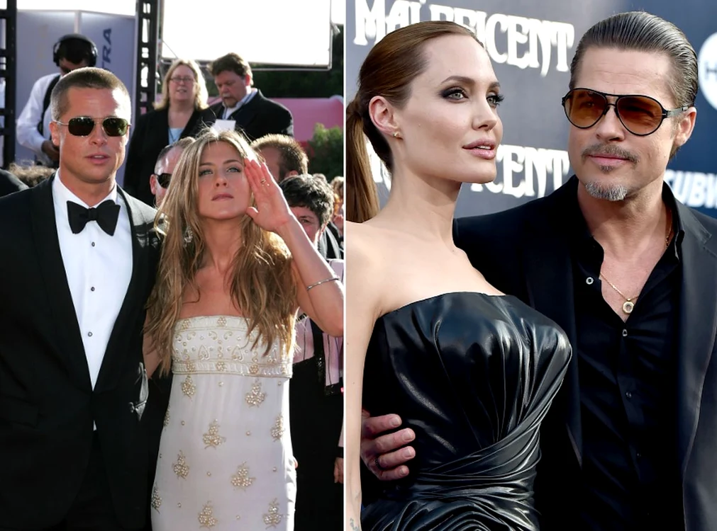 Brad Pitt, Arnon Milchan și Angelina Jolie, la premiera filmului „Mr. & Mrs. Smith”, în 2005Foto: Getty