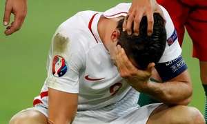Lewandowski era dărâmat la finalul partidei jpeg