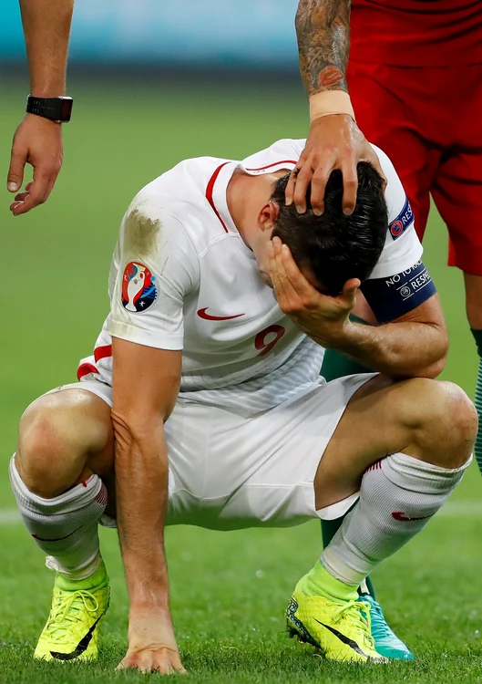 Lewandowski era dărâmat la finalul partidei