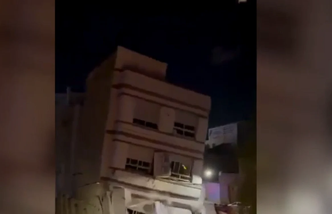 Un bloc s-a prăbușit în Valencia/sursă foto: social media