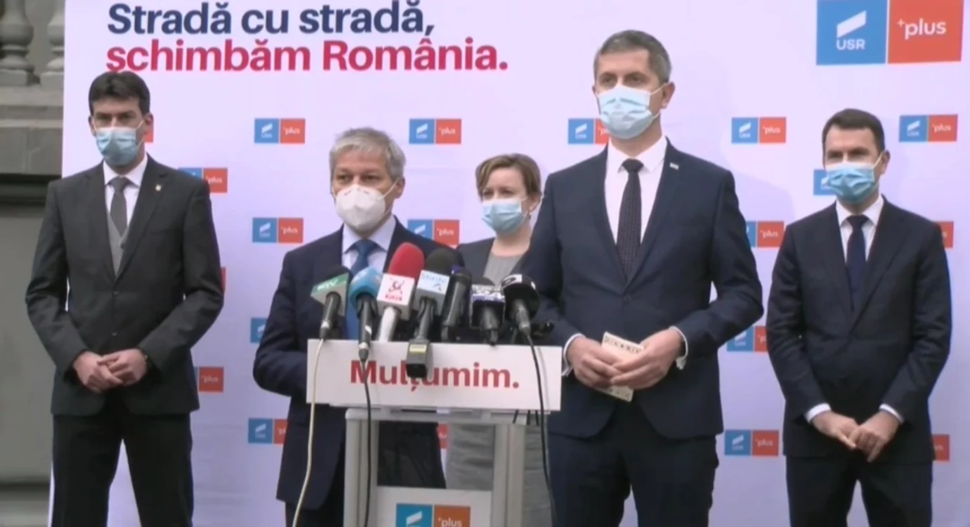Delegația USR-Plus la consultările de la Palatul Cotroceni