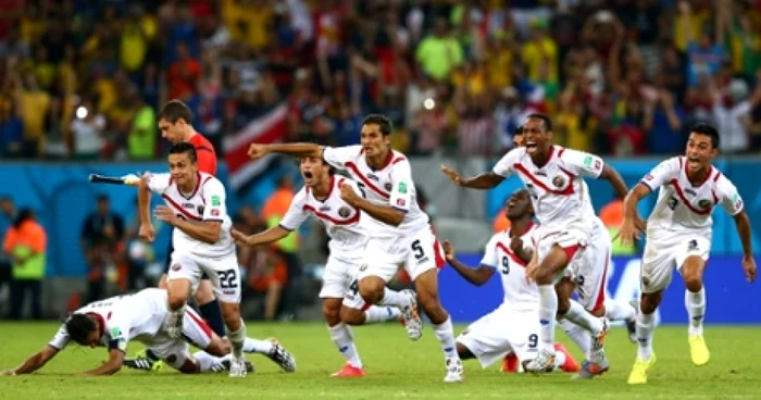 Jucătorii statului Costa Rica. FOTO: Getty Images