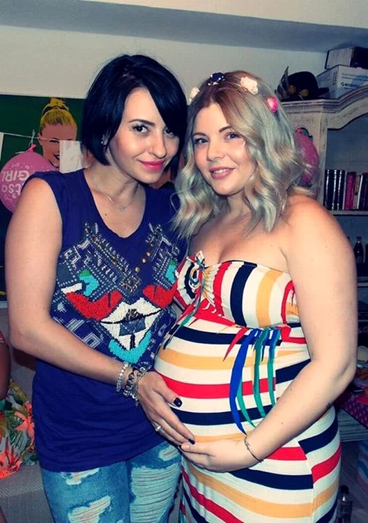 Bianca Ioniţă a luat 18 kilograme în perioada sarcinii
