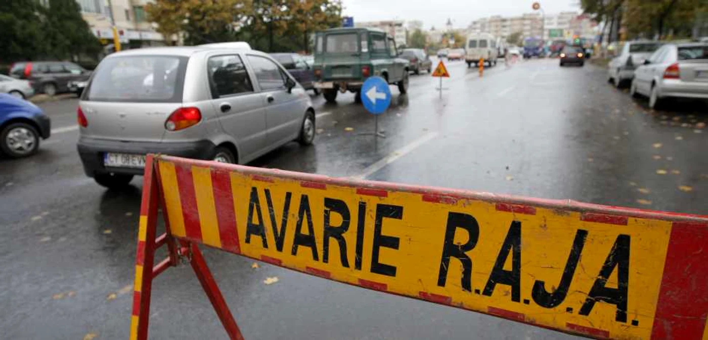 Echipele RAJA lucrează pentru remedierea avariei