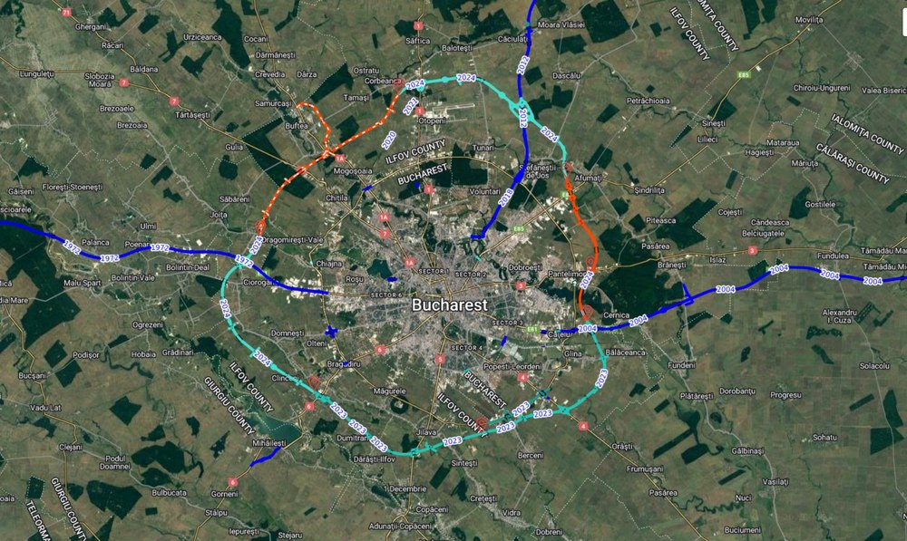Autostrada București Nord: Contractul pentru primul lot va fi semnat după 4 ani de întârzieri