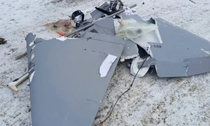 Epavă a unei drone BM 35 foto x jfif