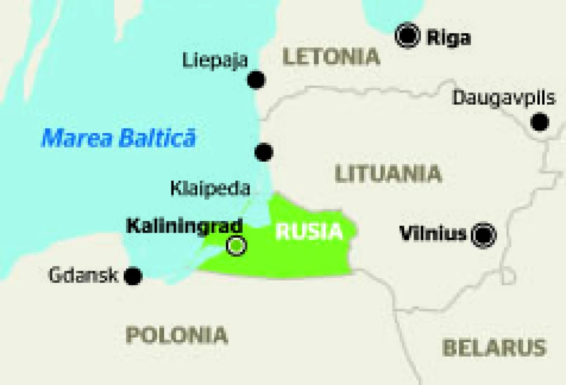 harta Kaliningrad