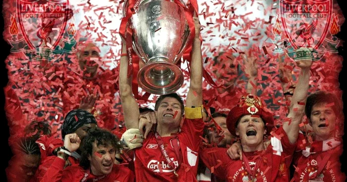 Gerrard a ridicat trofeul în 2005