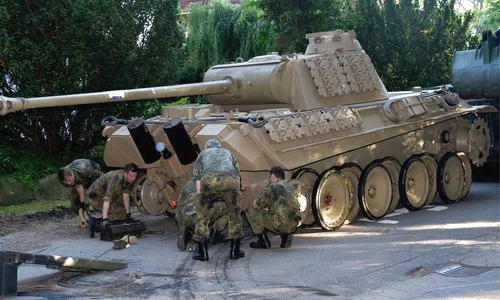 Ce sentință a primit pensionarul din Germania care a ținut în pivniță un tanc din cel de al Doilea Război Mondial jpeg