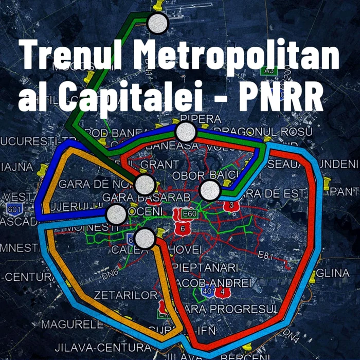 trenuri metropolitane