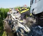 Imagine de la locul accidentului  (foto: ISU Ialomița)1 jpeg