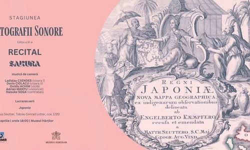 „Sakura - Ecouri din Japonia”, un nou eveniment din seria Cartografii Sonore