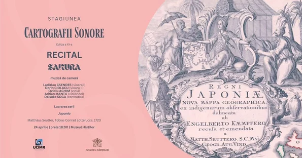 „Sakura - Ecouri din Japonia”, un nou eveniment din seria Cartografii Sonore