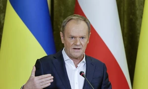 Donald Tusk in vizita la Kiev FOTO EPA EFE jpg