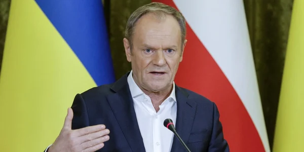 Donald Tusk in vizita la Kiev FOTO EPA EFE jpg