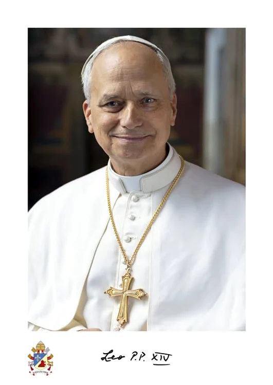 Papa Leon al XIV-lea, în prima fotografie oficială FOTO: Facebook / Vatican News