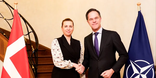 frederiksen rutte FOTO X /  Statsministeriet @Statsmin