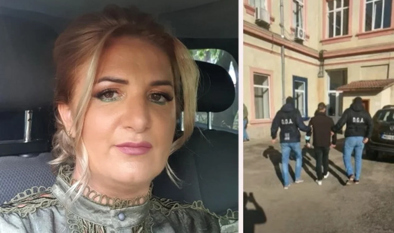 Angajata DSP Bihor, Voichiţa Sim, reţinută pentru 24 de ore de procurorii DNA Oradea în dosarul certificatelor false anti-Covid FOTO: Facebook/Presa SM