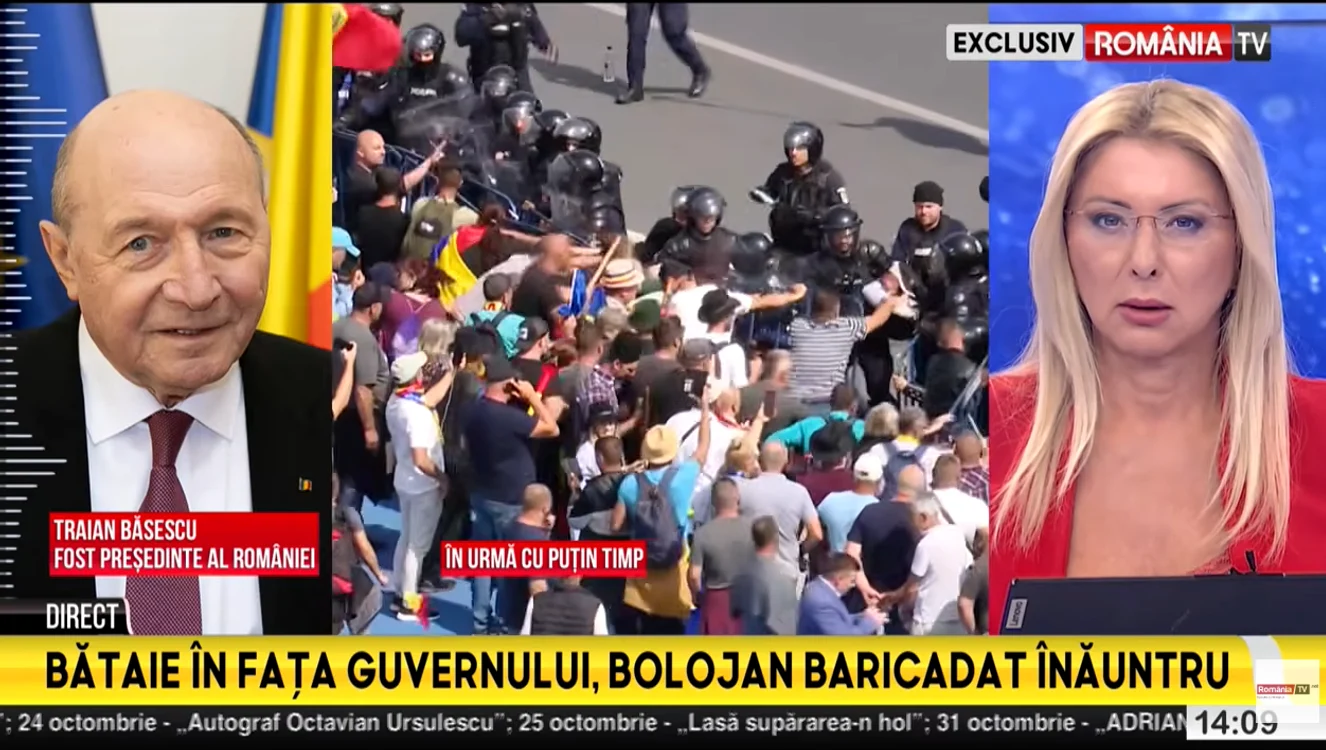 CNA, avertisment pentru televiziuni în timpul protestului din Piața Victoriei.