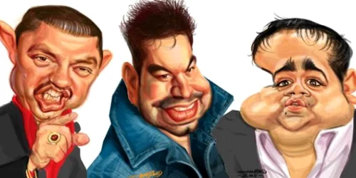 Caricaturi cu cei mai cunoscuţi interpreţi de manele, foto: arhiva Adevărul