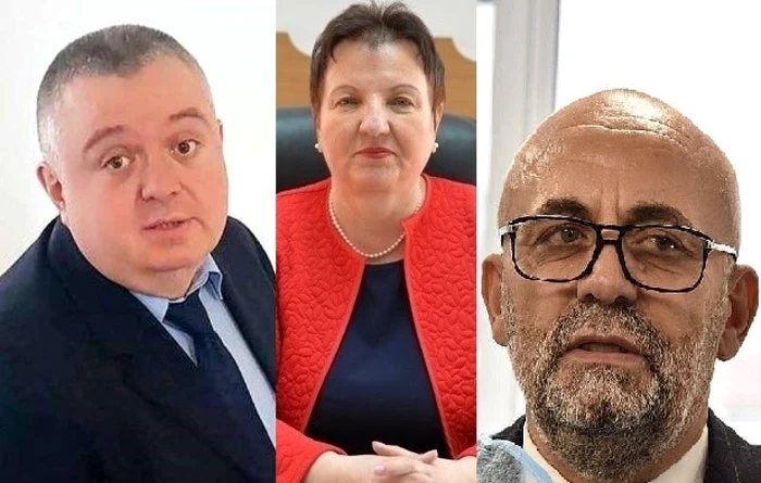 Mircea Macovei, Silvia Boliacu şi Vasile Râmbu. FOTO: Oana Şlelco