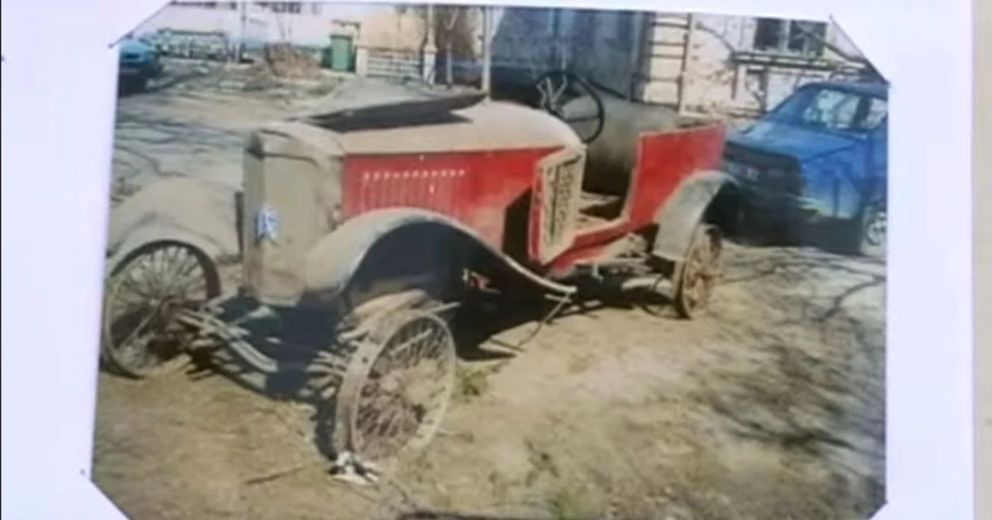 Maşina de epoca EGO4 de la Muzeul din Tecuci FOTO Muzeul Tecuci
