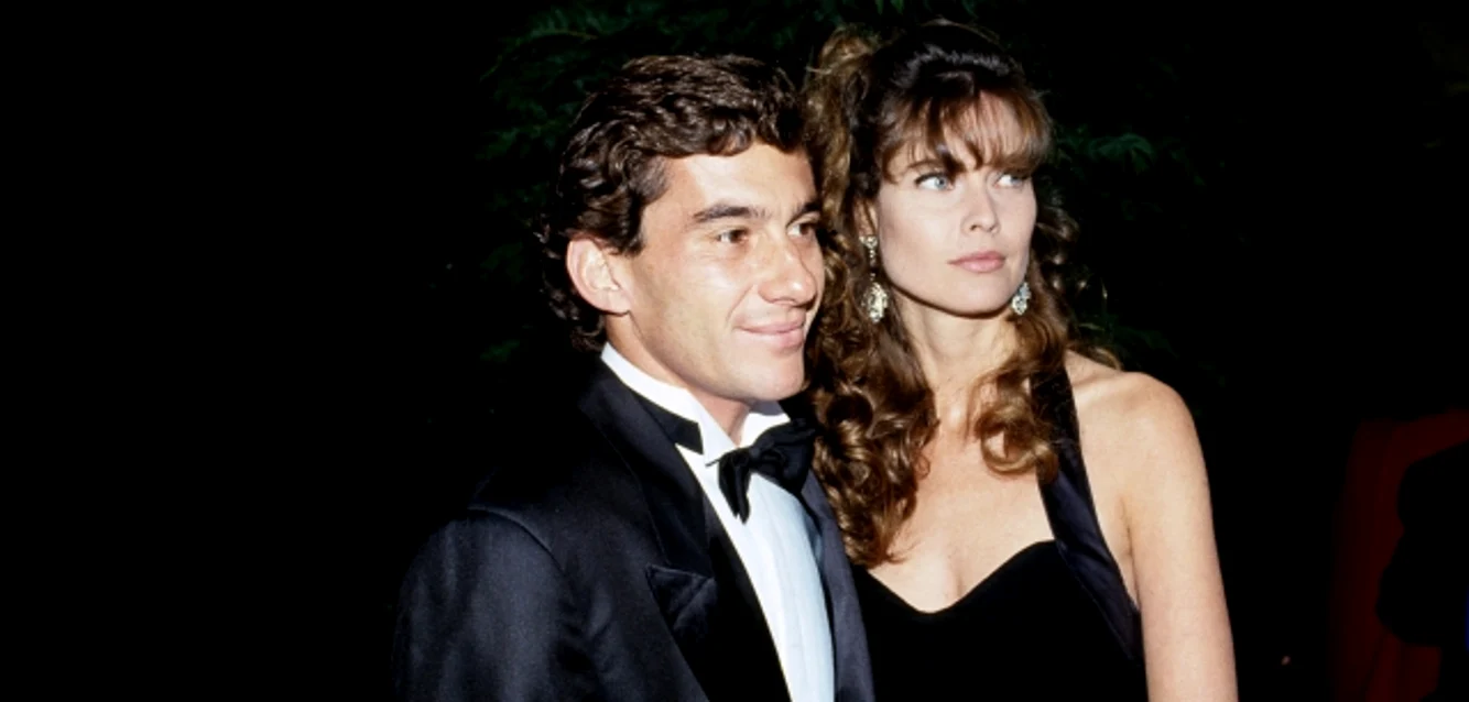 Ayrton Senna, elegant și pe circuit, și în afara lui   FOTO gazzetta.it
