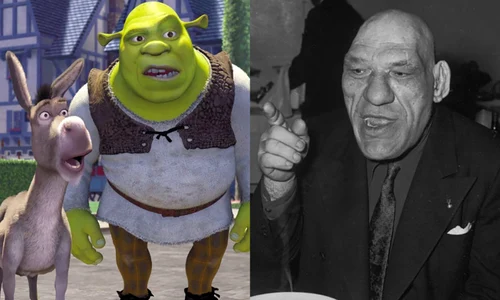 Shrek și Maurice Tillet jpg